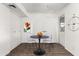 The breakfast nook features a modern table with chairs and ample closet space at 518 N Cheri Lynn Dr, Chandler, AZ 85225
