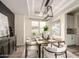 Stylish dining room features a modern table and chairs with elegant decor at 861 E Canyon Way, Chandler, AZ 85249