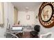 A quaint office space provides a functional area for work and creative projects at 940 S Revere --, Mesa, AZ 85210