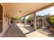 A spacious covered patio is perfect for outdoor gatherings and relaxation at 940 S Revere --, Mesa, AZ 85210