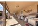 A covered patio is equipped with a BBQ grill, great for outdoor cooking at 940 S Revere --, Mesa, AZ 85210