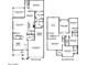 Detailed first and second floor plan showcasing layout with bedrooms, kitchen, and living spaces at 10043 S 23Rd Dr, Phoenix, AZ 85041