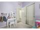 Bedroom features a vanity table and closet with ample storage space at 1161 N Cole Dr, Gilbert, AZ 85234