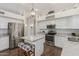 Spacious kitchen with stainless steel appliances and a center island at 1161 N Cole Dr, Gilbert, AZ 85234