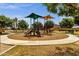 Community playground, designed for imaginative play, with multiple structures and features, safe and sound at 1725 E Chanute Pass --, Phoenix, AZ 85040