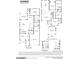 Detailed floor plan showcasing the layout of this two-story home at 18309 N Crestview Ln, Maricopa, AZ 85138