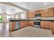 Kitchen featuring stainless steel appliances, granite countertops and an open layout at 209 E Diamond Trl, San Tan Valley, AZ 85143
