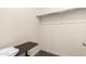 Organized walk-in closet featuring carpet, a shelf, and a hanging rod at 2256 W Laurie Ln, Phoenix, AZ 85021
