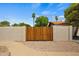 Backyard featuring fence and desert landscaping at 2264 S Don Carlos --, Mesa, AZ 85202