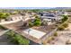 Aerial view showing the outdoor basketball court, backyard amenities and property layout at 3911 N 197Th Ave, Buckeye, AZ 85396