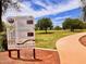Park sign detailing rules and conduct set against a green park backdrop at 3932 E Tierra Buena E Ln, Phoenix, AZ 85032