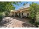 Covered back porch leading out to the brick backyard at 4226 N 69Th Pl, Scottsdale, AZ 85251