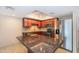 This modern kitchen features stainless steel appliances and granite countertops at 7970 E Camelback Rd # 604, Scottsdale, AZ 85251