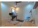 Bright office with modern desk setup, fitness equipment, and natural light at 8214 N 16Th St, Phoenix, AZ 85020