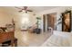 Open-concept living room with neutral tones and stylish decor creating a relaxing atmosphere at 10601 N 36Th St, Phoenix, AZ 85028