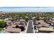 An aerial view of a residential neighborhood with a variety of homes and well-kept landscaping at 1758 E San Xavier Dr, Casa Grande, AZ 85122