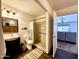 Bathroom featuring a vanity and a tiled shower at 1758 E San Xavier Dr, Casa Grande, AZ 85122