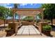 Charming outdoor patio with pergola and built-in bench seating at 19319 E Thornton Rd, Queen Creek, AZ 85142