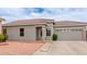Charming single-story home with a tile roof, desert landscaping, and a two-car garage at 2326 E Spruce Dr, Chandler, AZ 85286