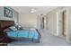 Comfortable bedroom featuring a ceiling fan, neutral walls, and plush carpeting at 3030 N Hayden Rd # 28, Scottsdale, AZ 85251