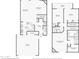 Detailed floorplan showcasing layout of both floors and including dimensions of each room at 3030 N Hayden Rd # 28, Scottsdale, AZ 85251