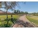 Scenic walking path through the neighborhood, perfect for a relaxing stroll or bike ride at 3248 W Sunshine Butte Dr, San Tan Valley, AZ 85144