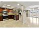 Open kitchen area flows into a spacious living area with stainless appliances and natural light at 33 W Missouri Ave # 17, Phoenix, AZ 85013