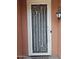 Elegant security door with decorative ironwork, adding both style and security to the home's entrance at 36119 W Catalan St, Maricopa, AZ 85138