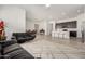 Spacious open-concept living area with a view of the kitchen and dining space at 3842 E Bartlett Way, Chandler, AZ 85249