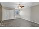 Neutral bedroom with carpet, closet and large windows for natural light at 5345 E Mclellan Rd # 123, Mesa, AZ 85205