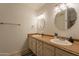 Bathroom with dual sinks, ample counter space, and stylish fixtures at 602 E Colgate Dr, Tempe, AZ 85283