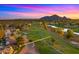 Breathtaking aerial view of the golf course and the community at 7424 N Via Camello Del Norte -- # 185, Scottsdale, AZ 85258