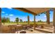 Inviting patio area with golf course views, perfect for outdoor dining and relaxation at 7424 N Via Camello Del Norte -- # 185, Scottsdale, AZ 85258