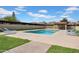 Sparkling community pool with ample lounge chairs, perfect for relaxation and socializing at 8202 N 21St Dr # B101, Phoenix, AZ 85021