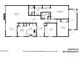 A detailed floor plan of the home showcases the layout, including the living room, kitchen, and bedrooms at 8202 N 21St Dr # B101, Phoenix, AZ 85021