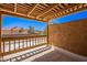 Balcony overlooking rooftops, providing a private outdoor space at 8414 N Central Ave # C, Phoenix, AZ 85020