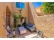 Private outdoor patio area with comfortable seating, perfect for relaxation and entertaining at 8414 N Central Ave # C, Phoenix, AZ 85020