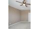 Spacious bedroom with carpet and ceiling fan at 12515 W Marguerite Ave, Avondale, AZ 85323