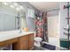 Functional bathroom with a shower, sink, and essential fixtures at 1376 E Rosemary Trl, Casa Grande, AZ 85122