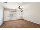 Large empty bedroom filled with natural light at 1710 S Parkcrest St, Gilbert, AZ 85295