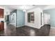 Dining room featuring neutral walls and flooring with views to other rooms in the home at 17853 W Pershing St, Surprise, AZ 85388