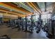 Well-equipped gym with modern exercise machines and ample natural light, perfect for a complete workout at 1854 W Fetlock Trl, Phoenix, AZ 85085
