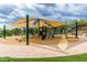 Fun community playground with shade, slides, and climbing structures, perfect for to play at 1854 W Fetlock Trl, Phoenix, AZ 85085