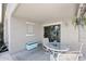 Covered patio with patio furniture and sliding glass door at 2727 S 160 Ln, Goodyear, AZ 85338