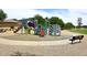 Community playground features climbing structures, slides, and play areas for active, outdoor fun at 2727 S 160 Ln, Goodyear, AZ 85338