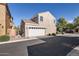 Two-story home with a two-car garage and desert landscaping at 2862 E Megan St, Gilbert, AZ 85295
