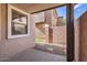 Covered patio with views of the neighboring buildings at 2862 E Megan St, Gilbert, AZ 85295