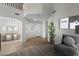Bright foyer featuring tile flooring, high ceilings, and views into the dining room at 31221 N 130Th Ln, Peoria, AZ 85383
