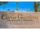 Citrus Gardens signage denotes the community as a 55+ Blue Ribbon community at 4065 E University -- # 433, Mesa, AZ 85202