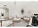 Bright living room featuring modern furniture and stylish decor at 4960 E Colonial Dr, Chandler, AZ 85249